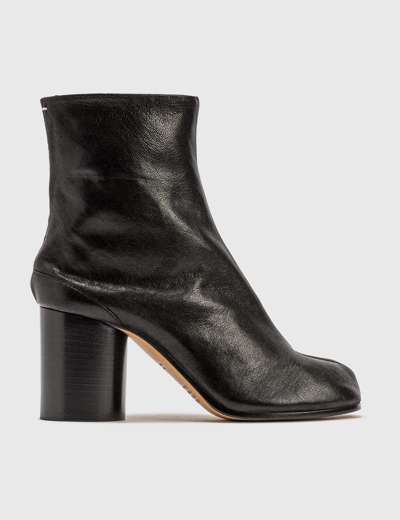 Maison Margiela - Tabi Vintage Leather Boots | HBX