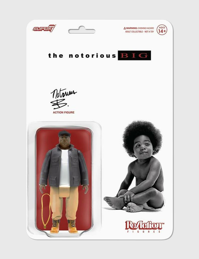 Super 7 - Notorious B.I.G. リアクション フィギュア | HBX