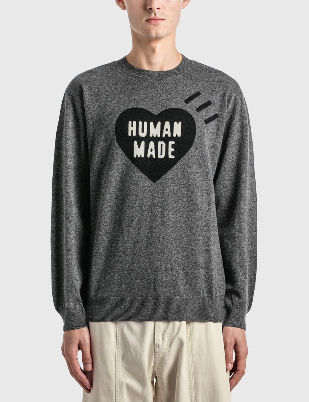 Human Made - Heart Knit Sweater | HBX - HYPEBEAST 為您搜羅全球潮流