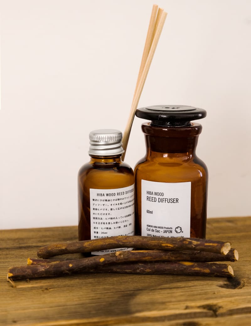 Cul de Sac - Japon Hiba Wood Reed Diffuser | HBX