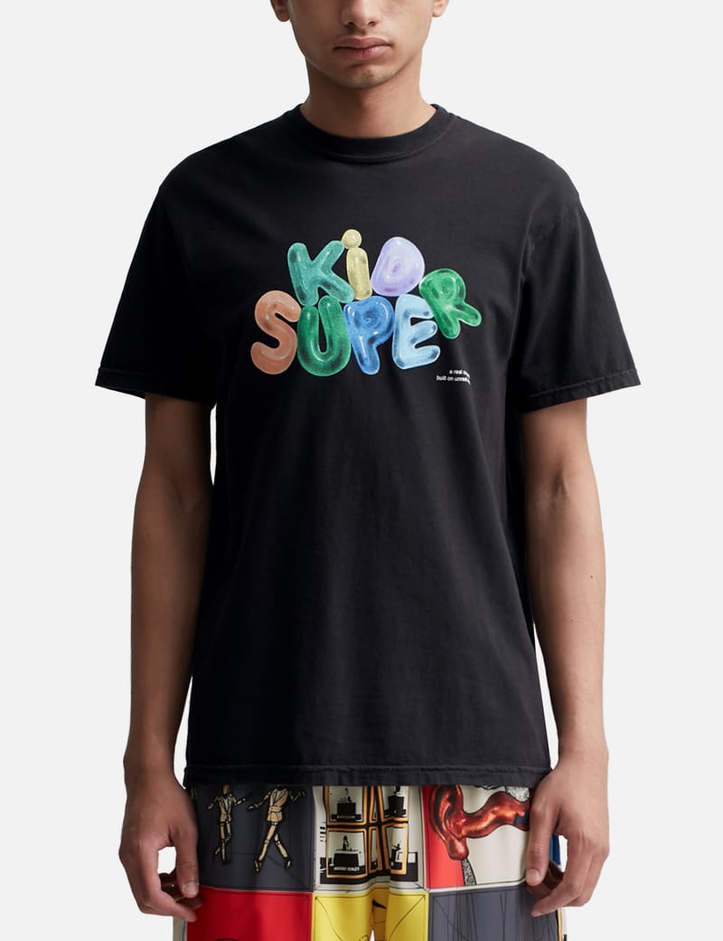 国内発送 KidSuper x Cirque Du Soleil No Head Tシャツ 黒色 KidSuper - Cirque Du Soleil No Head T-shirt | HBX - Globally