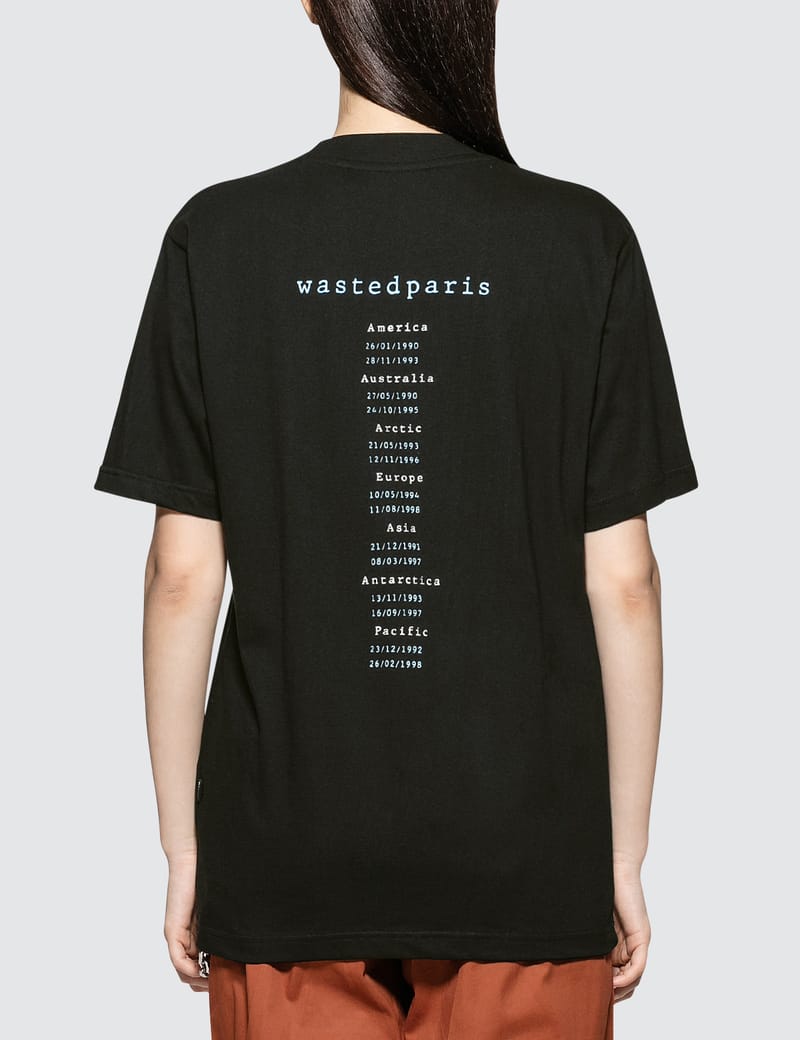 Wasted Paris - Future Is Moon Black Short Sleeve T-shirt | HBX