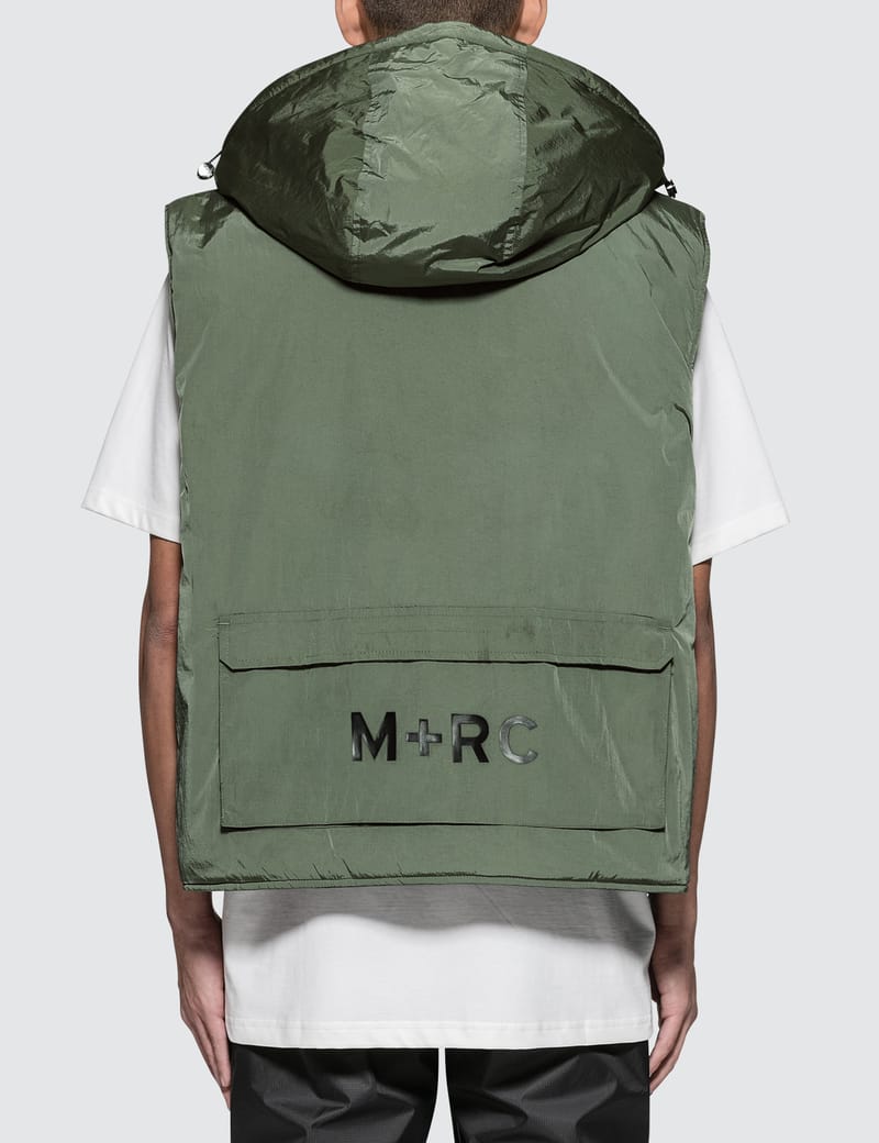 M+RC NOIR マルシェノア Padded Vest 中綿ベスト マンゴー M+RC NOIR マルシェノア Padded Vest 中綿ベスト マンゴー M+RC