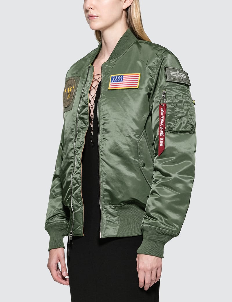 Alpha Industries - MA-1 Flex Core Flight Jacket | HBX - Globally