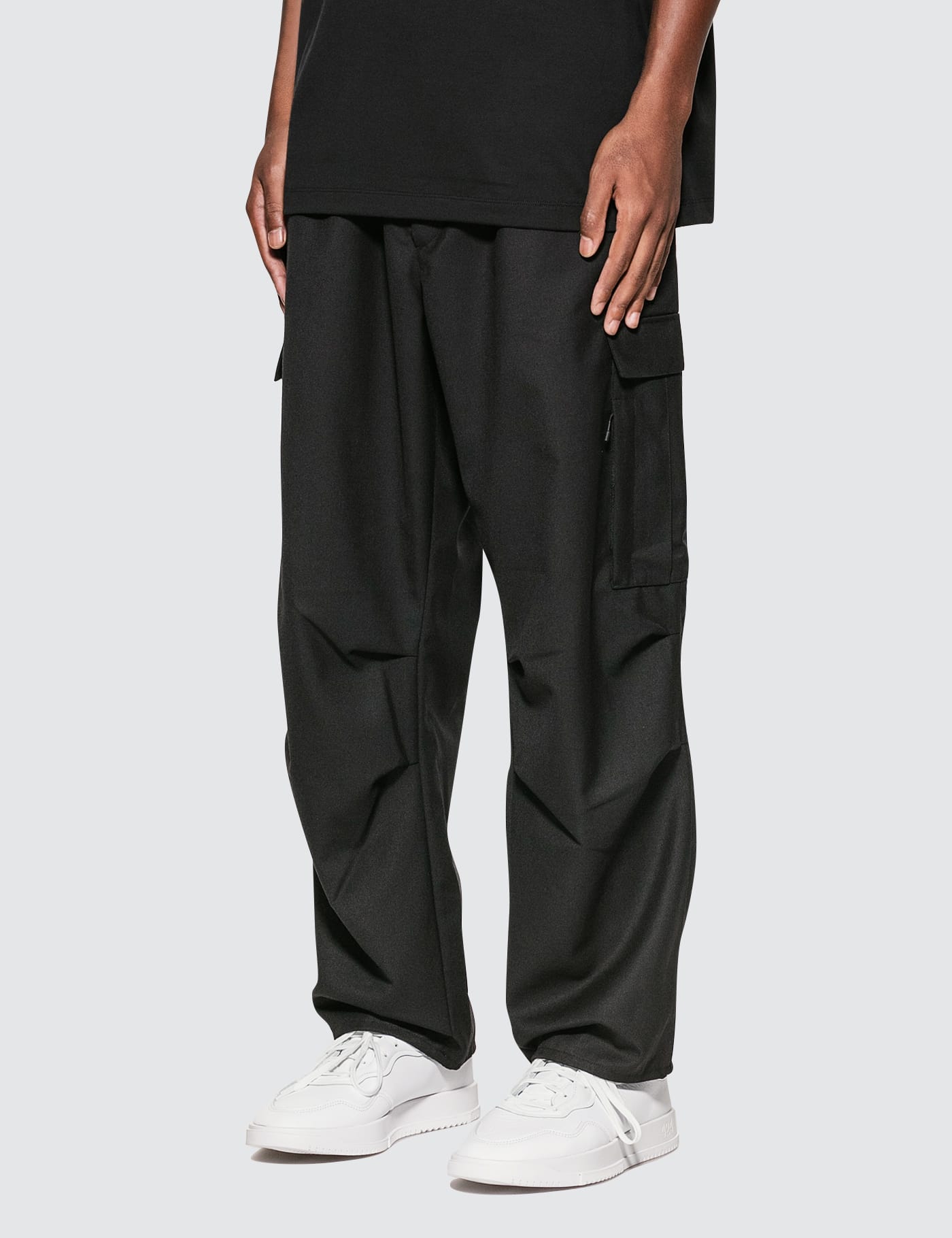 Y-3 - Classic Winter Wool Cargo Pants | HBX - Globally Curated 