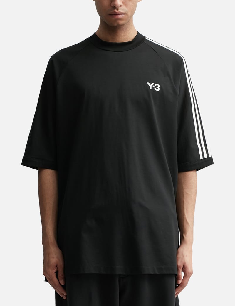 Y-3 - 3-Stripes Short Sleeve T-shirt | HBX - Globally Curated Fashion and  Lifestyle by Hypebeast