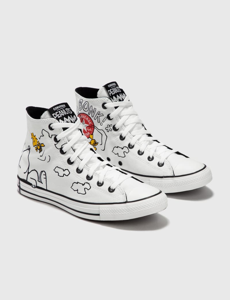 Converse x sold Peanuts Chuck Taylor All Star High Top Limited Edition⭐