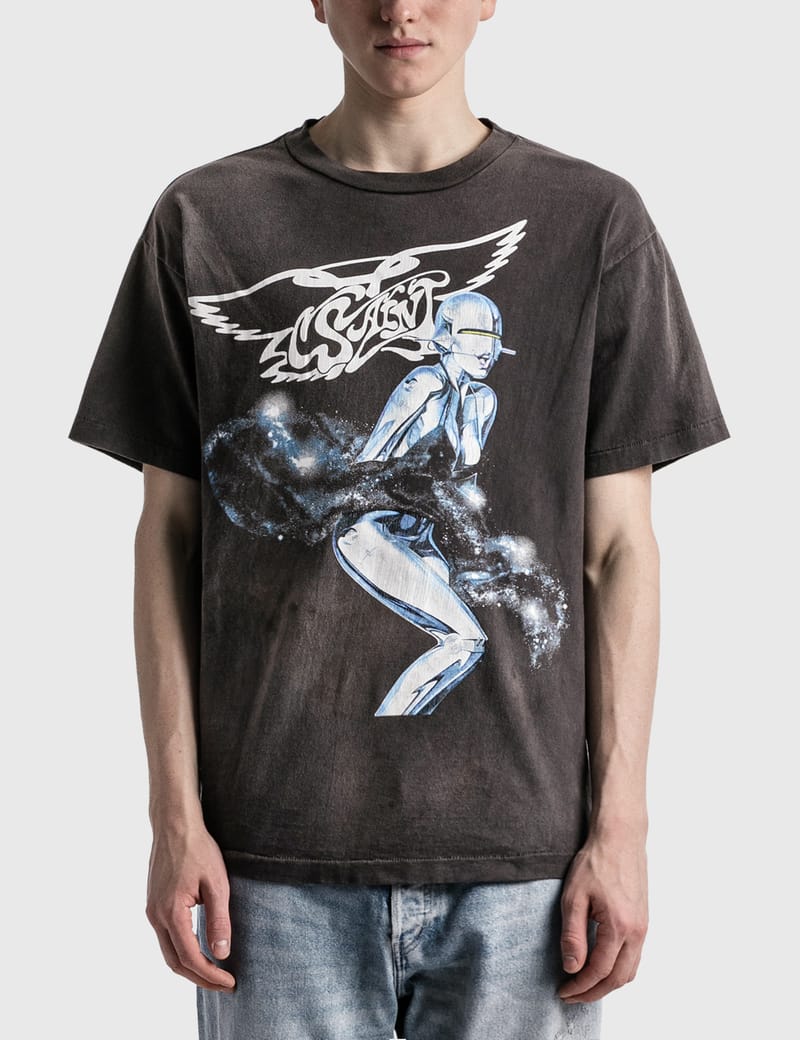 Saint Michael - SAINT MICHAEL x SORAYAMA GRAPHIC T-SHIRT | HBX - Globally  Curated Fashion and Lifestyle by Hypebeast