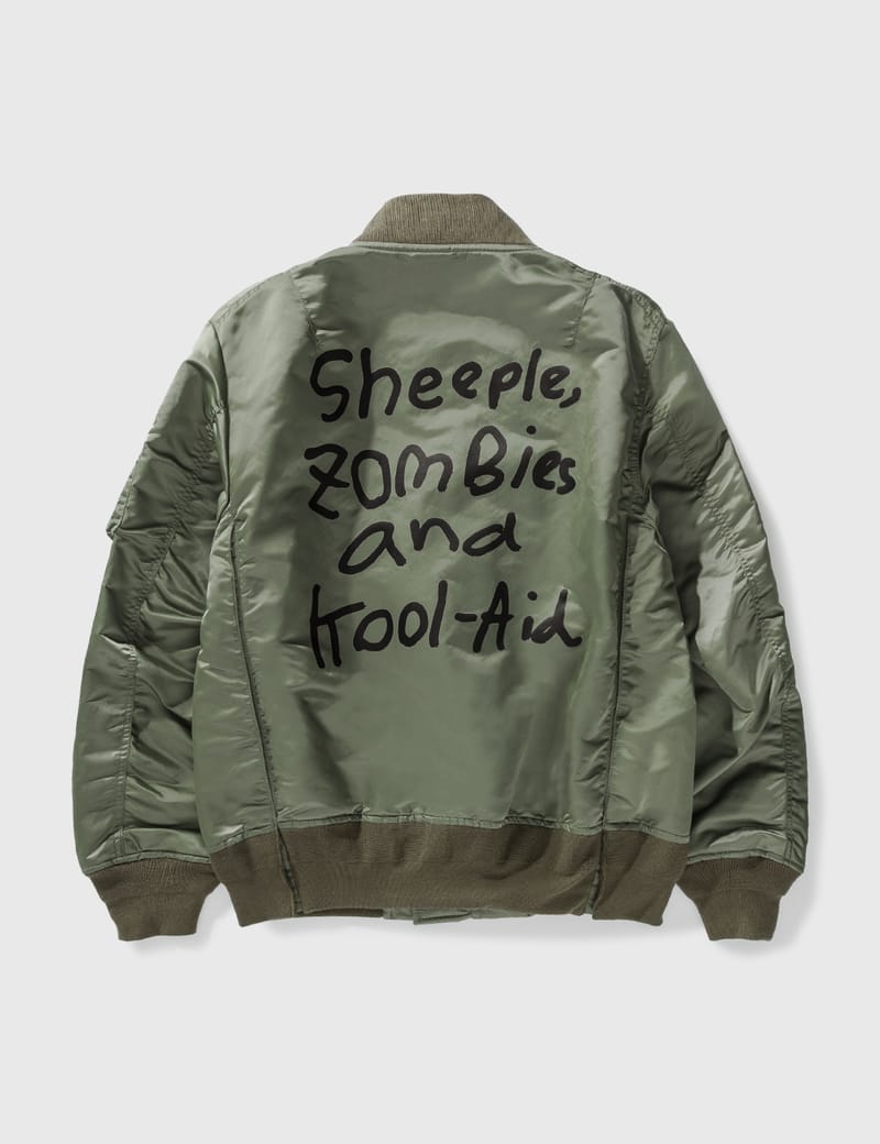 Sacai - MADSAKI Nylon Blouson Jacket | HBX - HYPEBEAST 為您搜羅