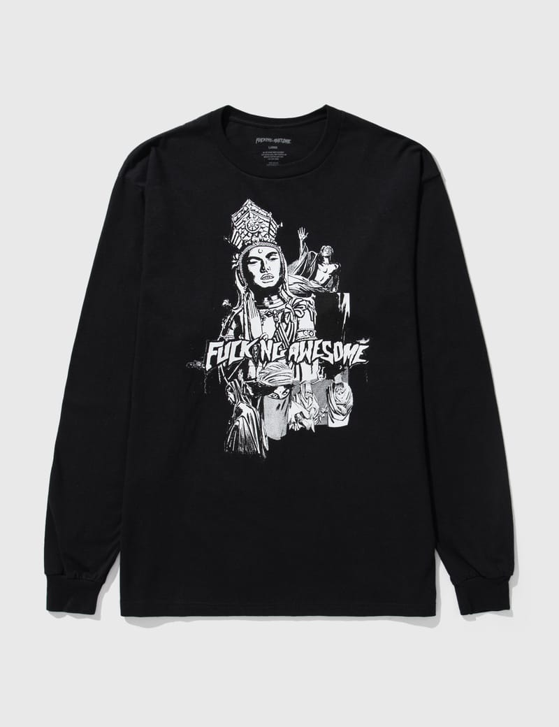 【FUCKING AWESOME】Fucking Awesome Movie Poster LS Tee Fucking Awesome - Movie Poster Long Sleeve T-shirt | HBX