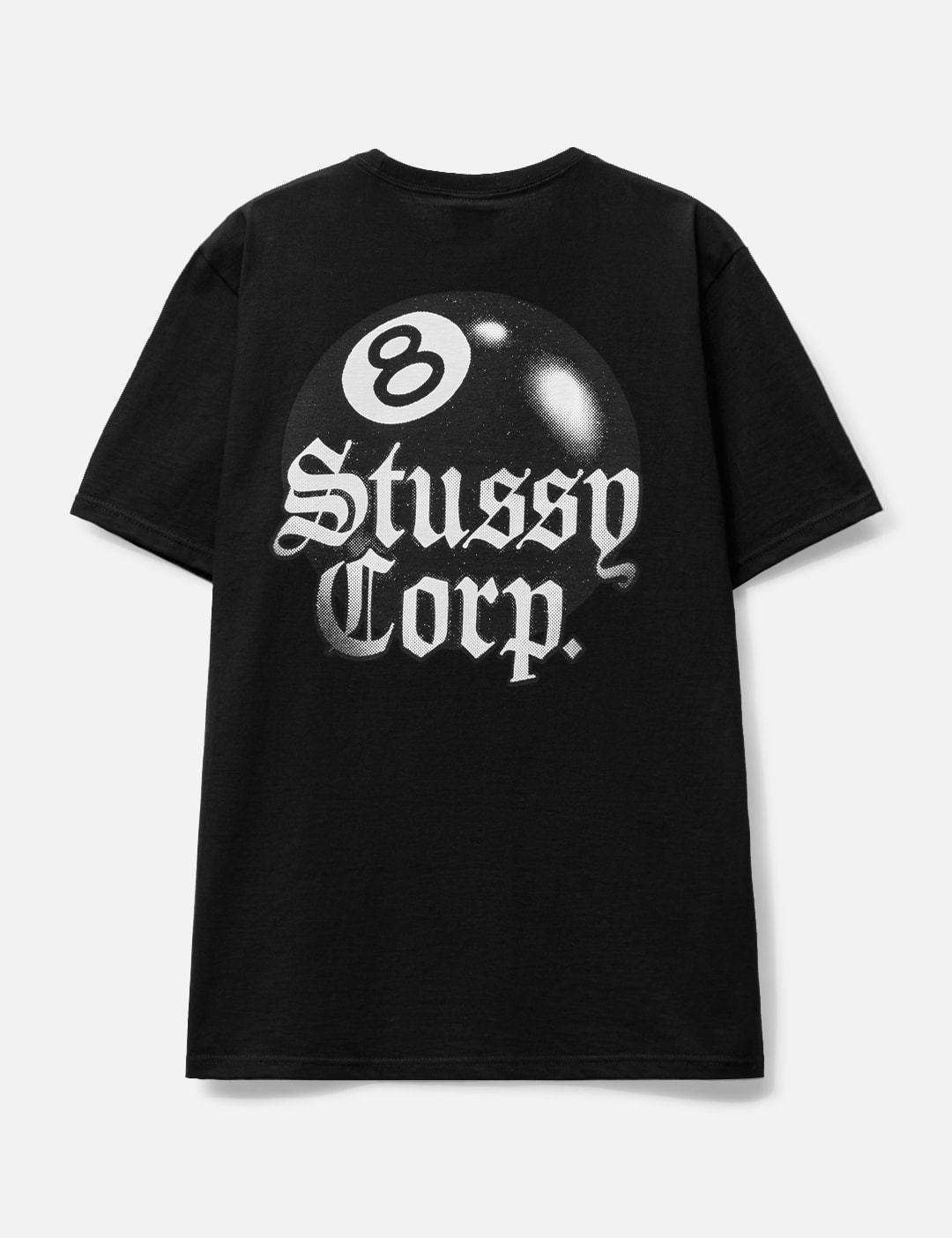 Stüssy - 8 BALL CORP. T-SHIRT | HBX - Globally Curated Fashion and ...