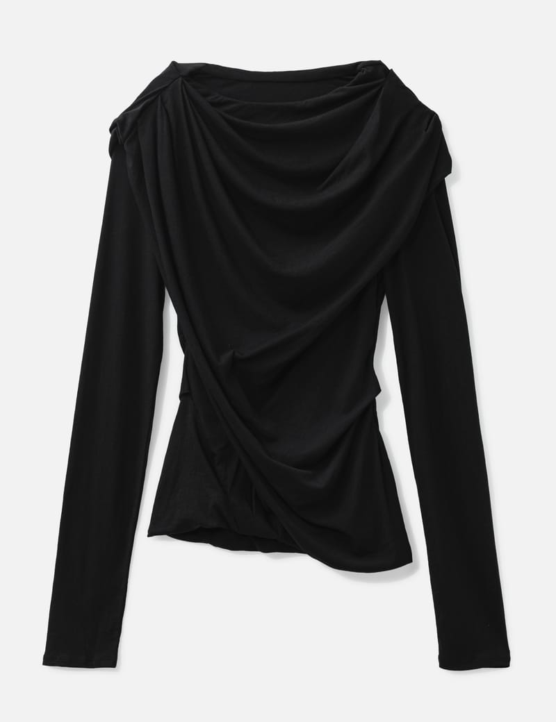 ENTIRE STUDIOS Long‑Sleeve Mini Dress Entire Studios Longsleeve Mini Dress - Green - 40% Off | Editorialist