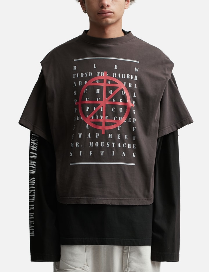 PROJECT G/R - OVER-HEAD SLOGAN T-SHIRT | HBX