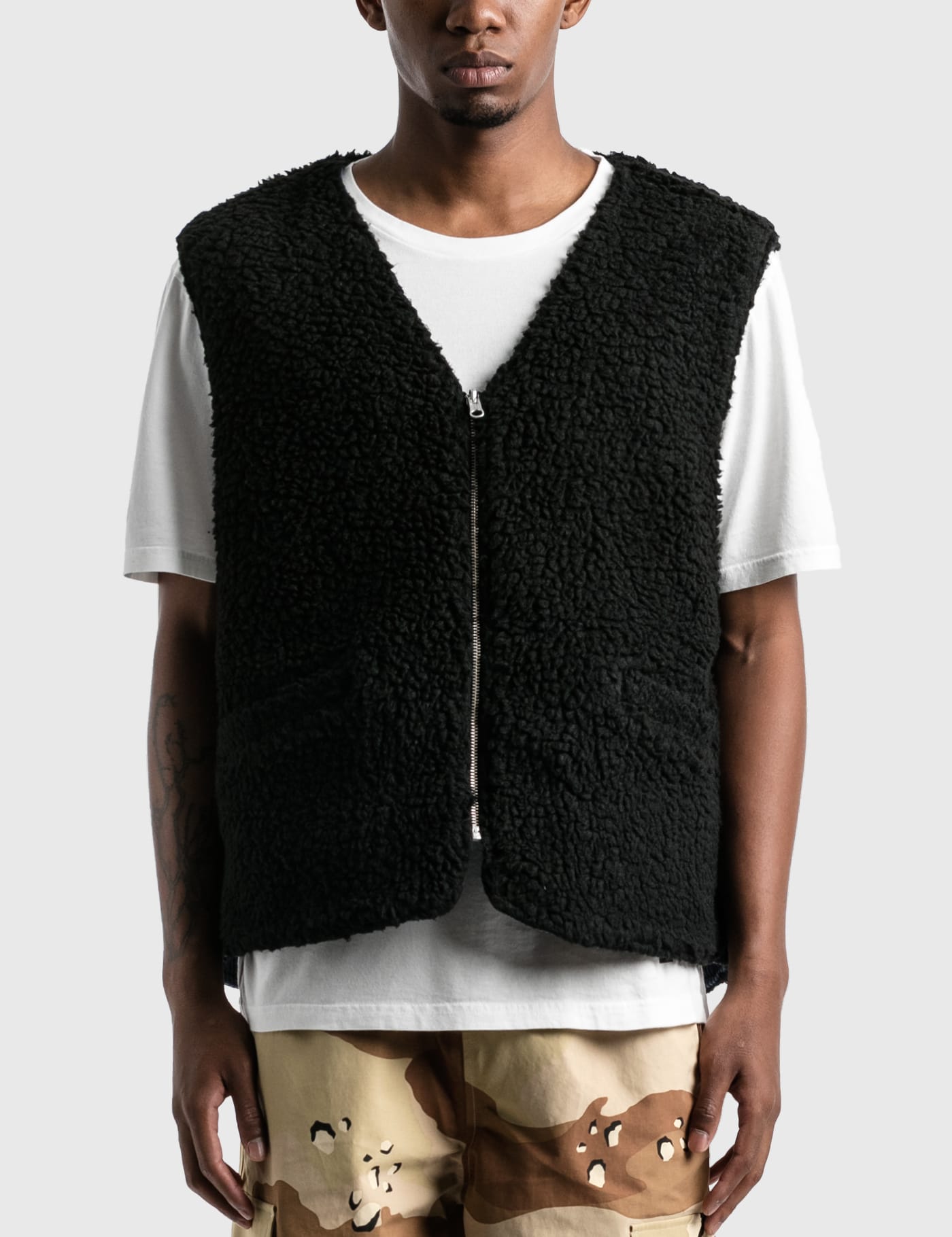 Stüssy - Wide Wale Reversible Vest | HBX - Globally Curated 