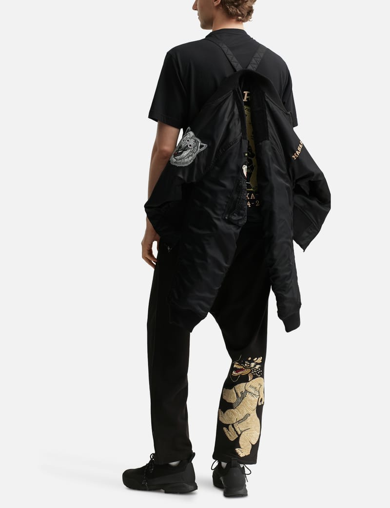 Maharishi The Alaskan Tour Embroidered Velvet Jacket - コットン