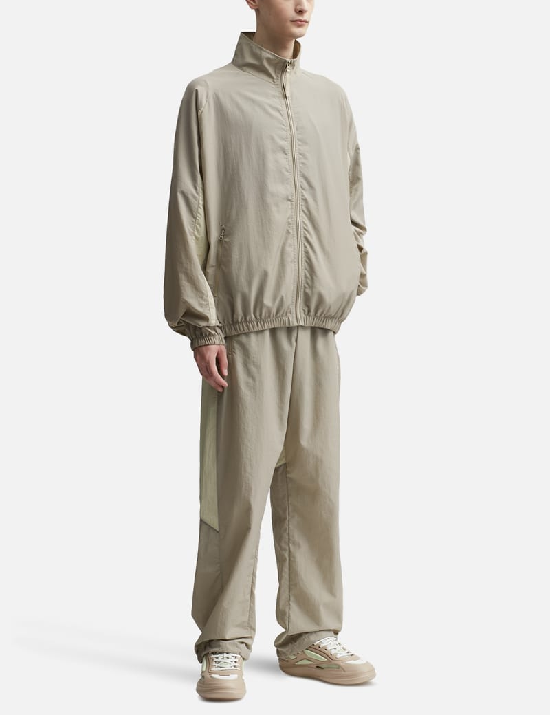 ★Reebok★ Vector Block Panel Drawstring Track Pants Beige Reebok - Vector Blocked Track Pants | HBX - Globally Curated