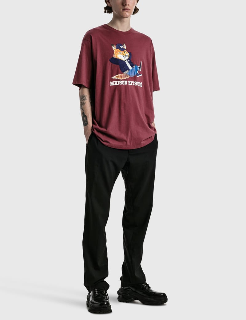 メゾンキツネ - ドレスド フォックス プリント イージー Tシャツ