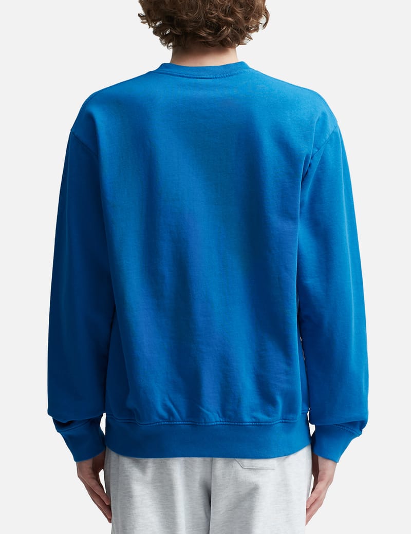 ★Sporty & Rich★ Fitness Motion Crew Neck Sweatshirt  Sporty & Rich Sporty Rich Fitness Motion Crew Neck