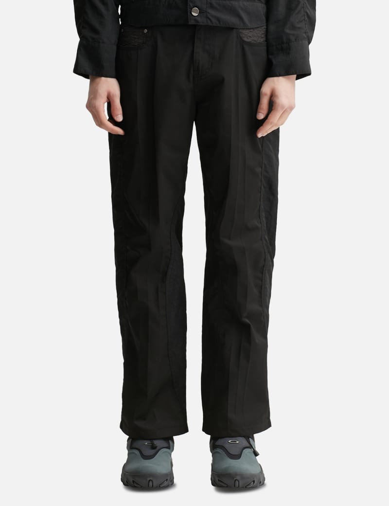 ADERERROR 関税込 3 ミックスファブリックパンツ Ader Error - 3 Mix Fabric Pants | HBX - Globally Curated