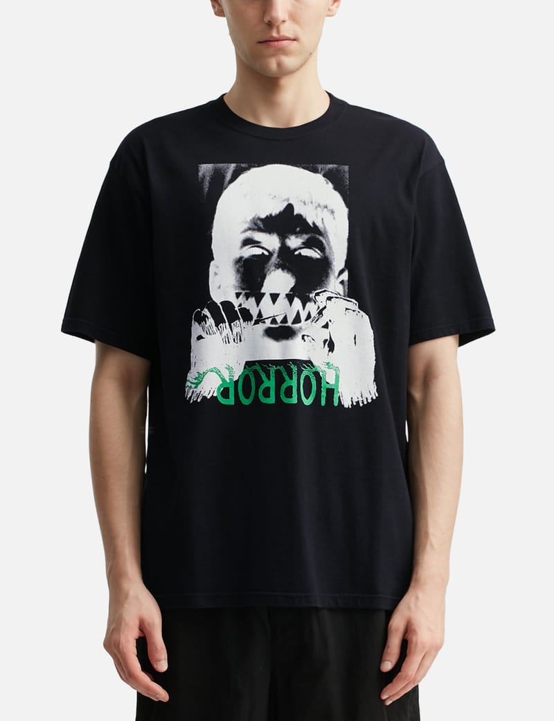 【新品未使用】deres secret heart shirt jacket New York Dolls Script Logo Crewneck Tee – chaser