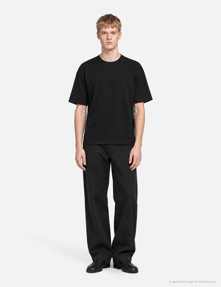 Yoke Suvin Cotton YOKE T-Shirt - 细密挺括棉质，羊绒般柔软，宽松版型舒适百搭。 | HBX