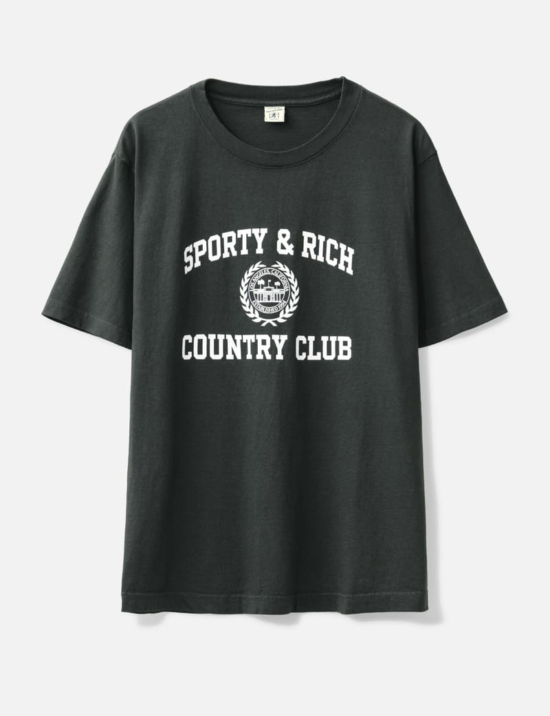 Sporty & Rich - Varsity Crest T-Shirt | HBX - Globally