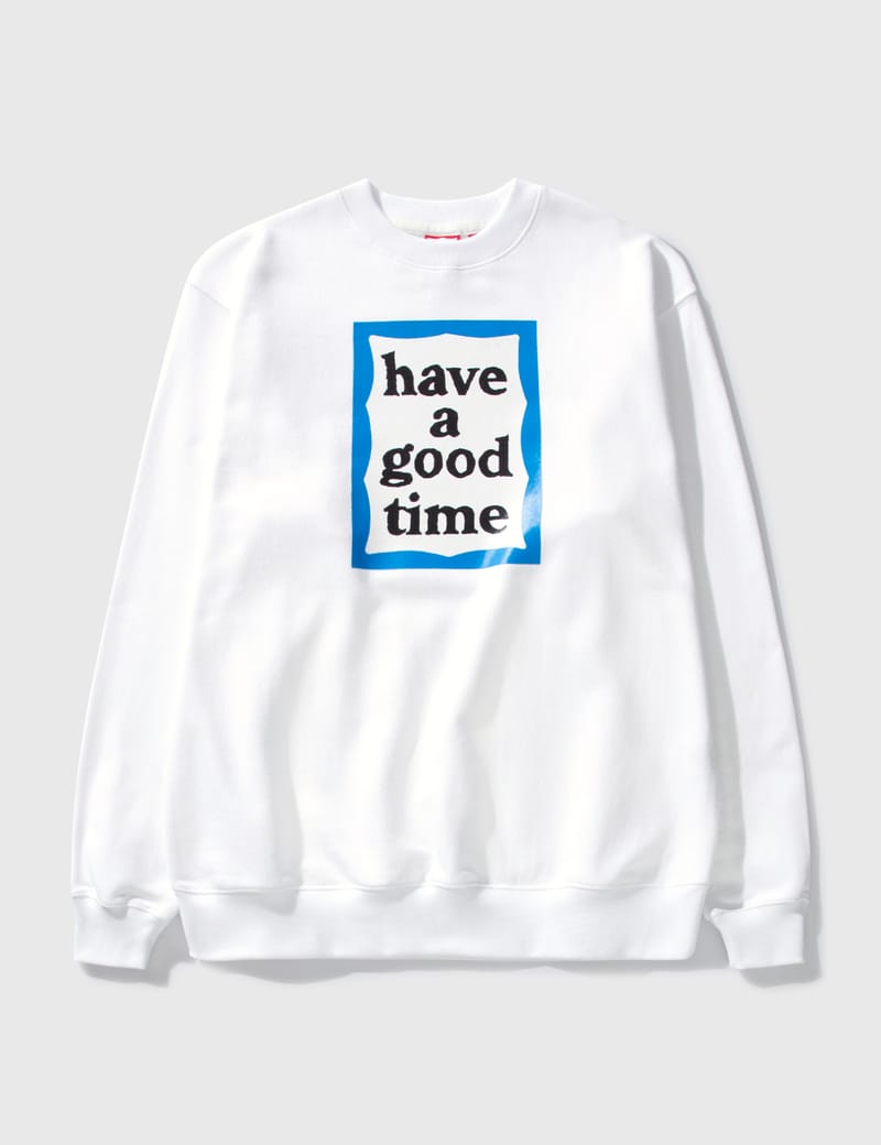 Have A Good Time - ブルーフレーム クルーネック スウェットシャツ
