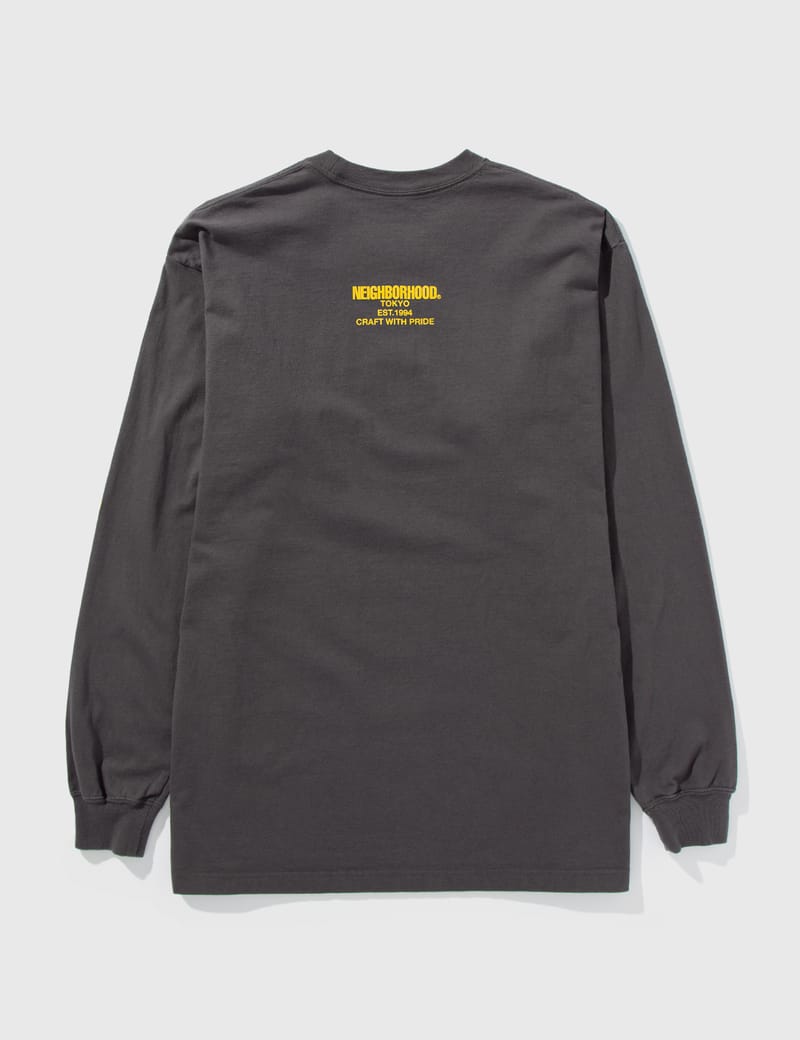 NEIGHBORHOOD - Bones Long Sleeve T-shirt | HBX - Globally