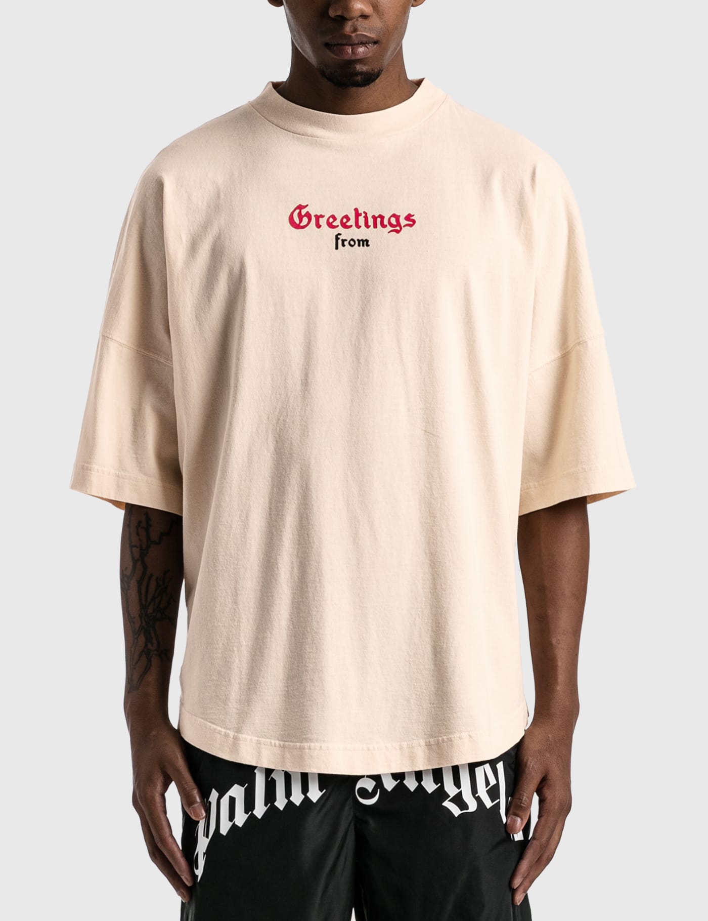 Palm Angels - カリフォルニア ロゴ オーバーサイズ Tシャツ | HBX 