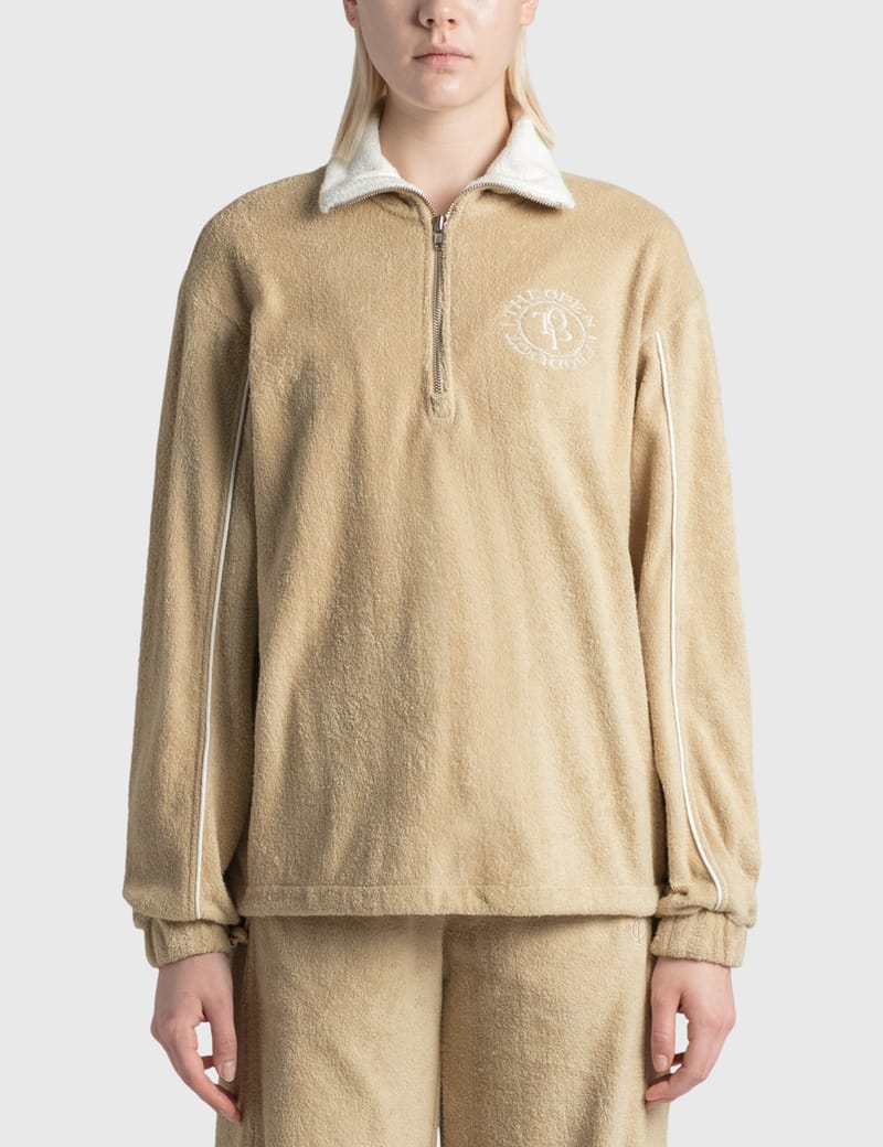 Open YY - Terry Half Zip Sweatshirt | HBX - Globally Curated