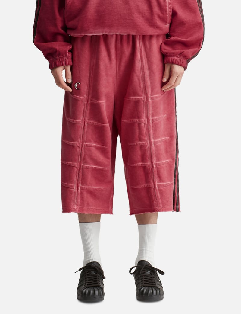 adidas Originals X Thug Club Sweat Jort - Loose-fit French terry