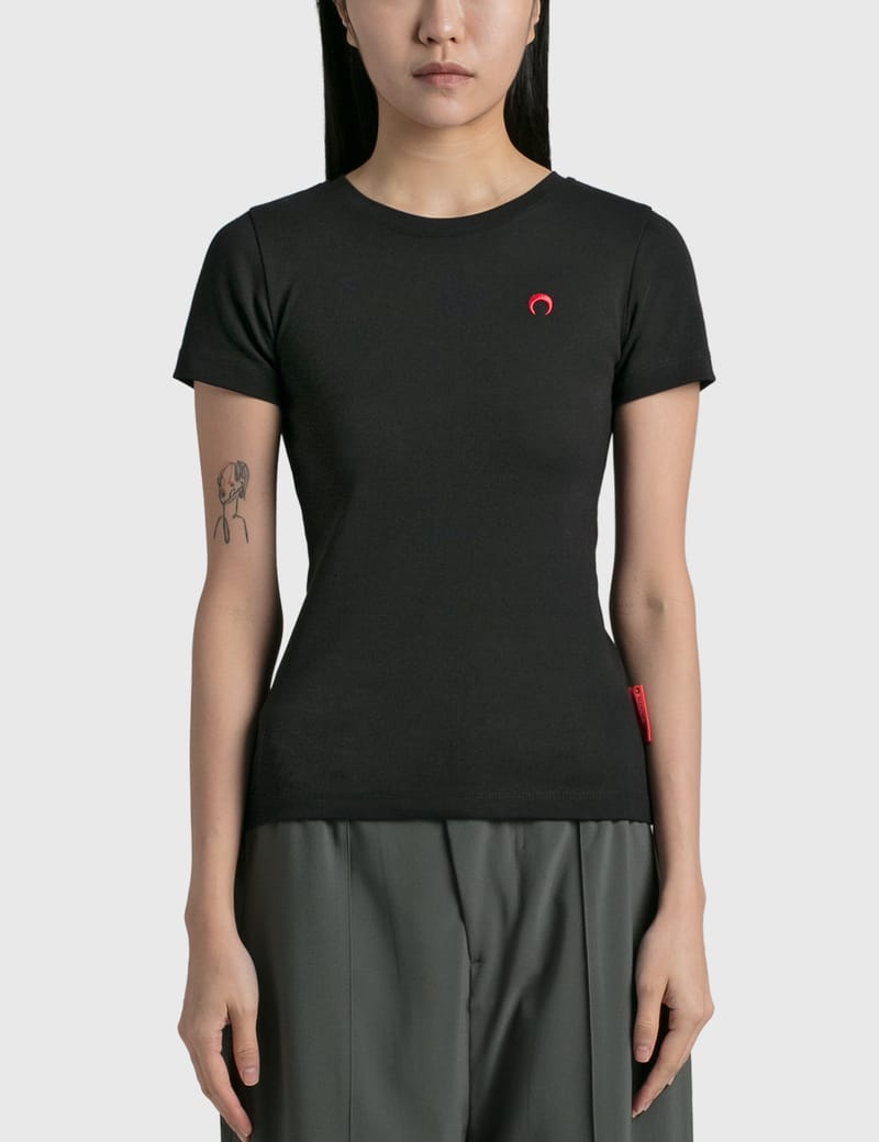 Marine Serre - RED MOON T-SHIRT | HBX - Globally Curated Fashion