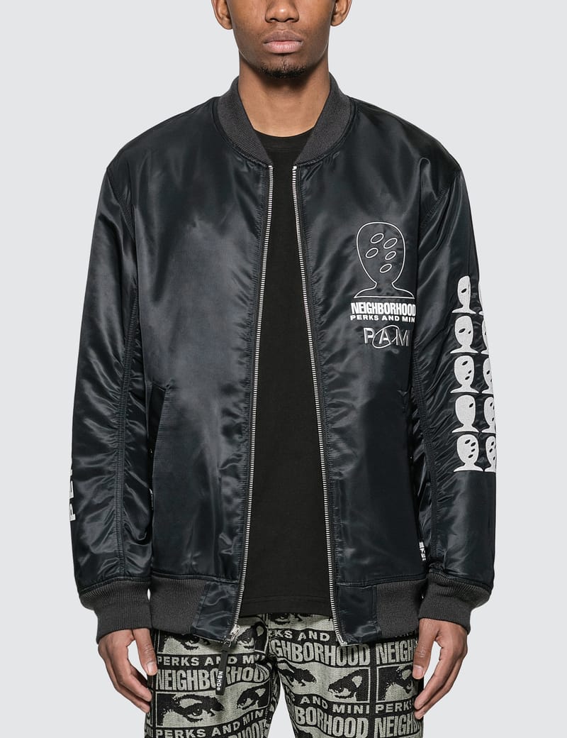 NEIGHBORHOOD×PERKS ANDMINI bomber jacket NEIGHBORHOOD×PERKS ANDMINI bomber jacket Perks and Mini - P.A.M. x