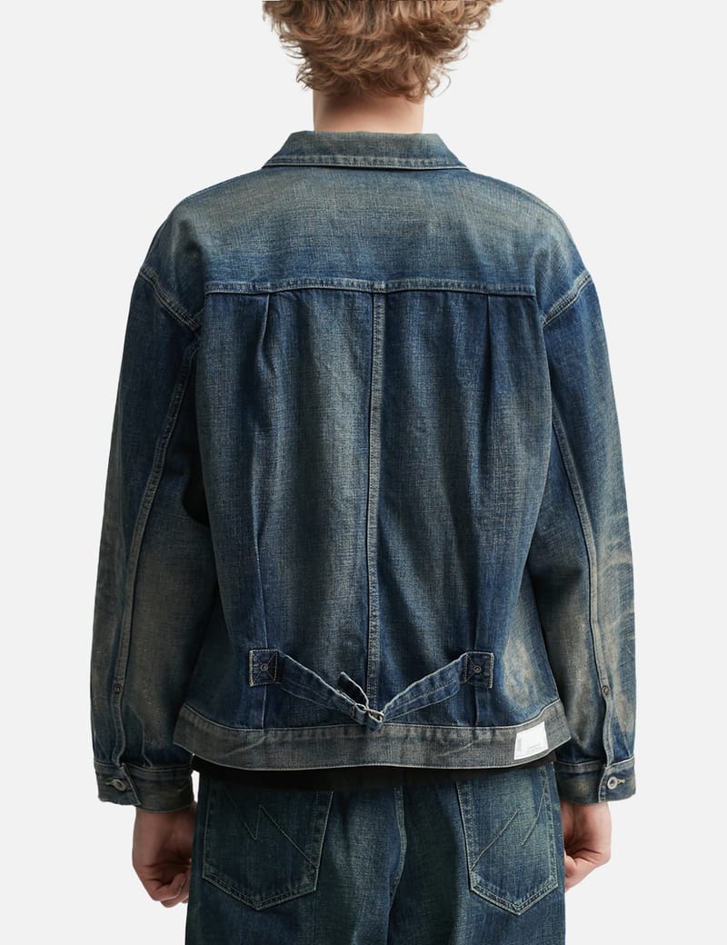 NEIGHBORHOOD Savage Denim Type-1 Jacket - 12oz selvedge denim with