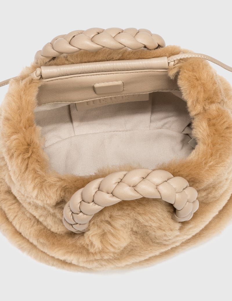 Hereu - Bombon Shearling Crossbody Bag | HBX - Globally Hereu - Bombon Shearling Crossbody Bag | HBX - Globally