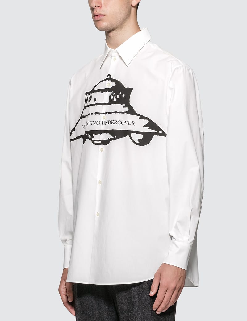 VALENTINO × UNDERCOVER コラボTシャツ 12万 XS Valentino - Valentino X Undercover Oversized UFO Shirt | HBX