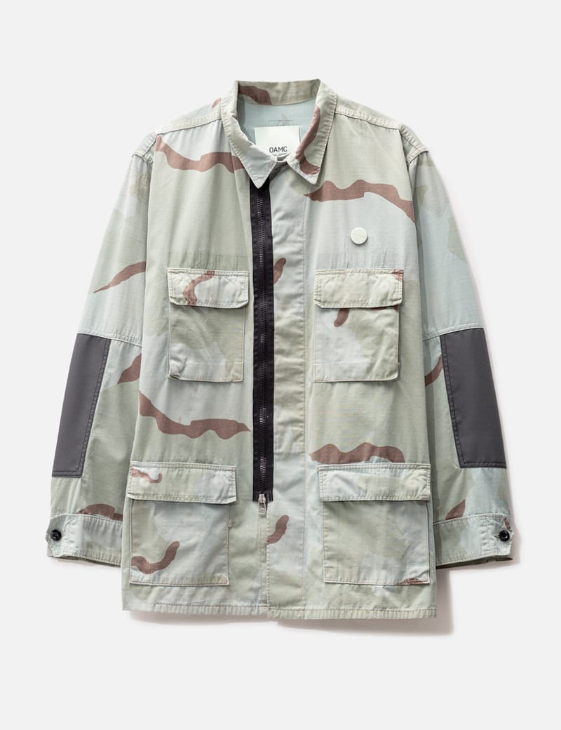 Magic Stick - Fish Tail Woodland Coach Jacket | HBX - HYPEBEAST 為