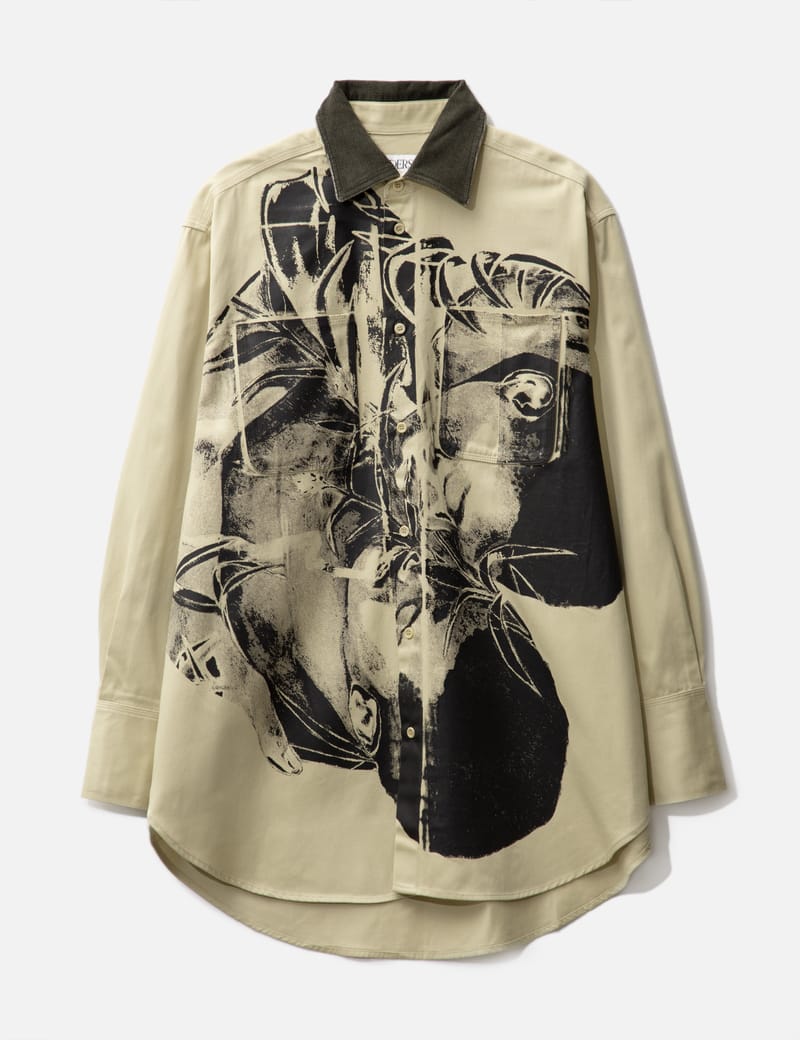 トップス JW ANDERSON DOUBLE LAYER SHIRT M JW ANDERSON Double Layer Shirt M