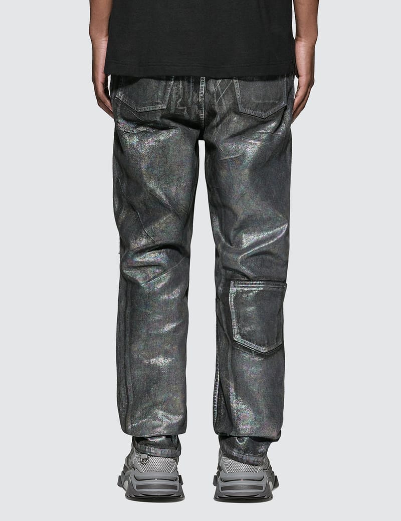 MONCLER GENIUS 8 PALM ANGELS 2022/23秋冬新作 ジーンズパンツ 8 Moncler Palm Angels Iridescent Pants | The Webster