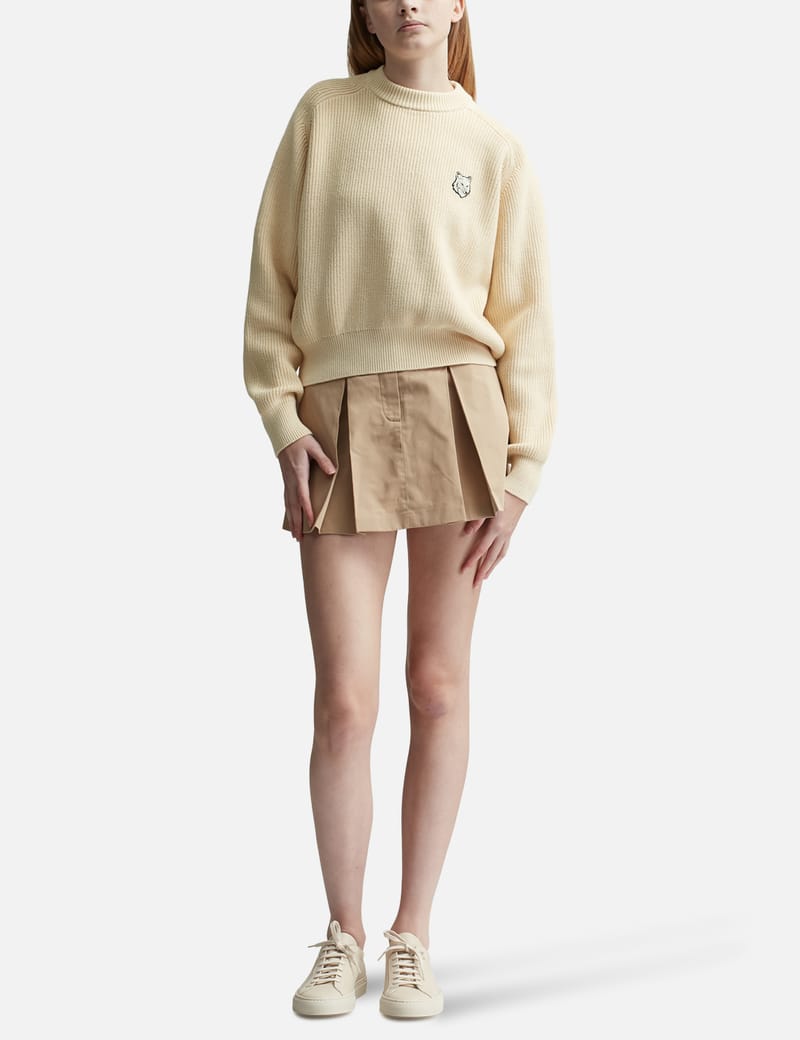 Maison Kitsuné - Bold Fox Head Patch Comfort Ribbed Jumper