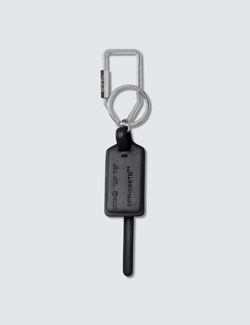 Off-White™ - Zip Tie Keyring | HBX - Globally Curated Fashion and