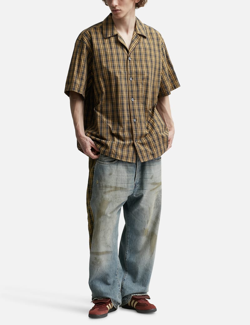 Acne Studios - Denim Check Jeans | HBX - Globally Curated