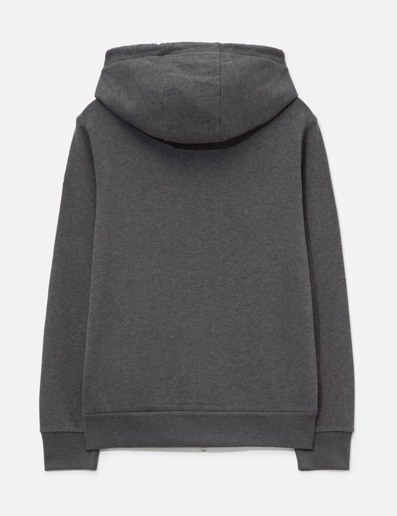 Moncler Monogram Cotton Zip-Up Hoodie - Soft fleece comfort with