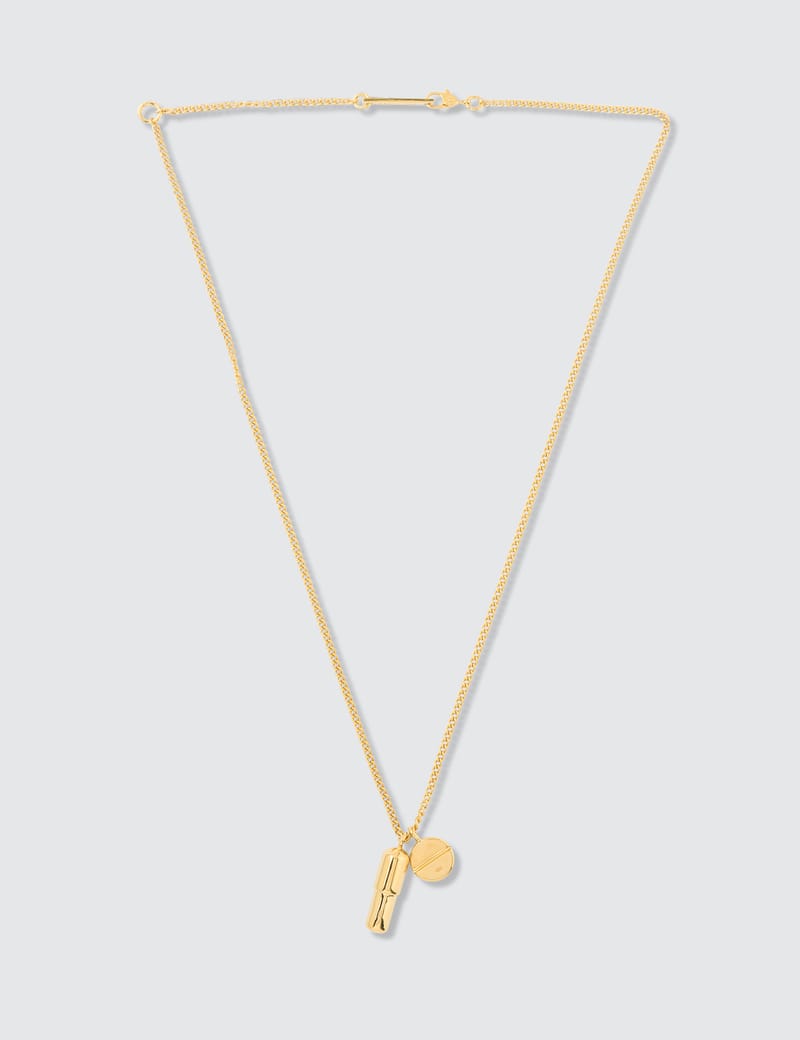 AMBUSH® - Pill Charm Necklace | HBX