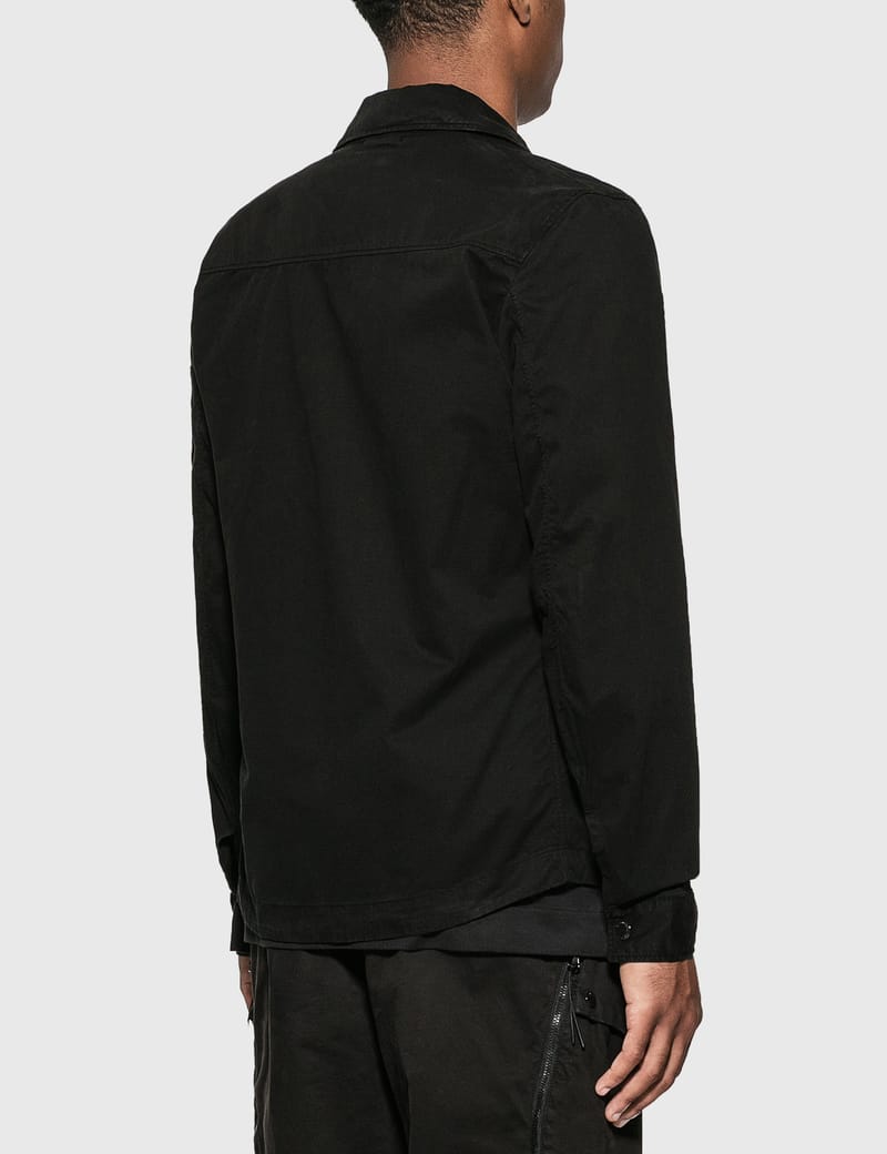 C.P. Company nylon shirt jacket 黒 Sサイズ C.P. Company - Nylon Shirt Jacket | HBX - Globally Curated