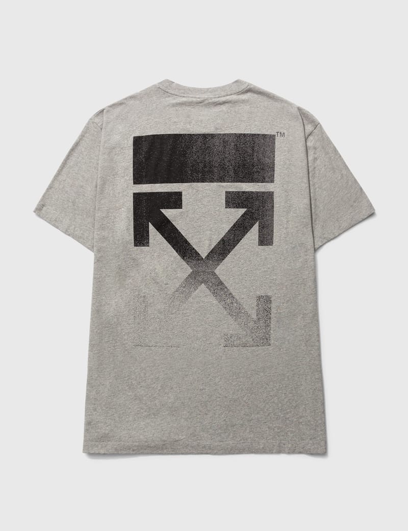 Off white color arrow tee hotsell