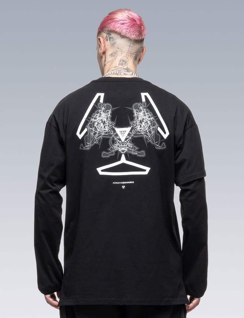 Acronym 100% オーガニックコットン 長袖 T シャツ Acronym 100% オーガニックコットン 長袖 T シャツ (ACRONYM/T