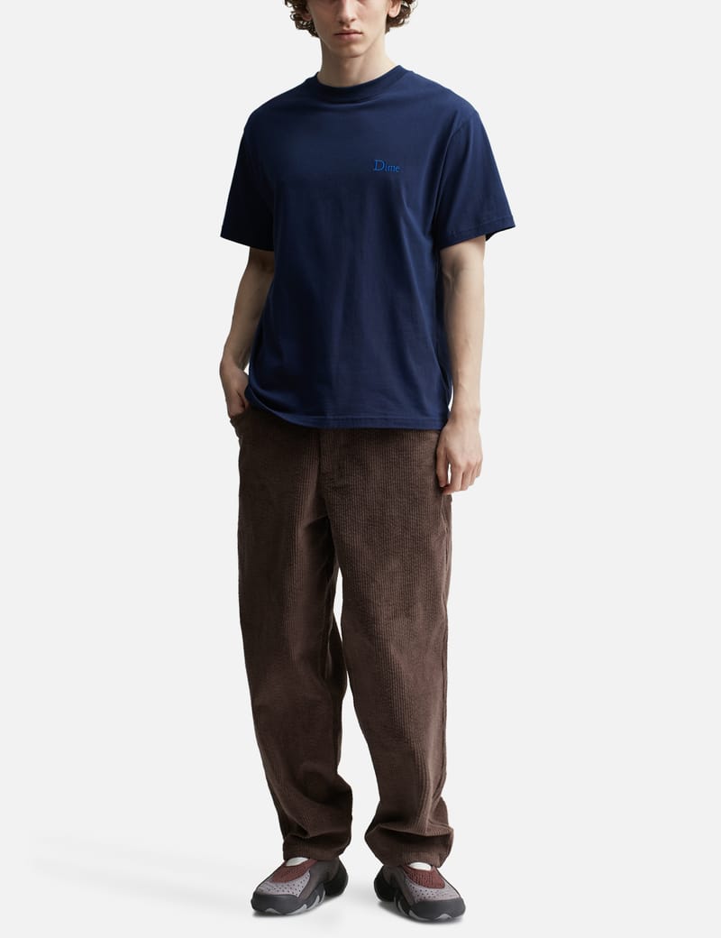 関税送料込み【DIME】クラシックスモール ロゴ TShirt (Navy) Dime Classic Small Logo T-Shirt Navy | END. (US)