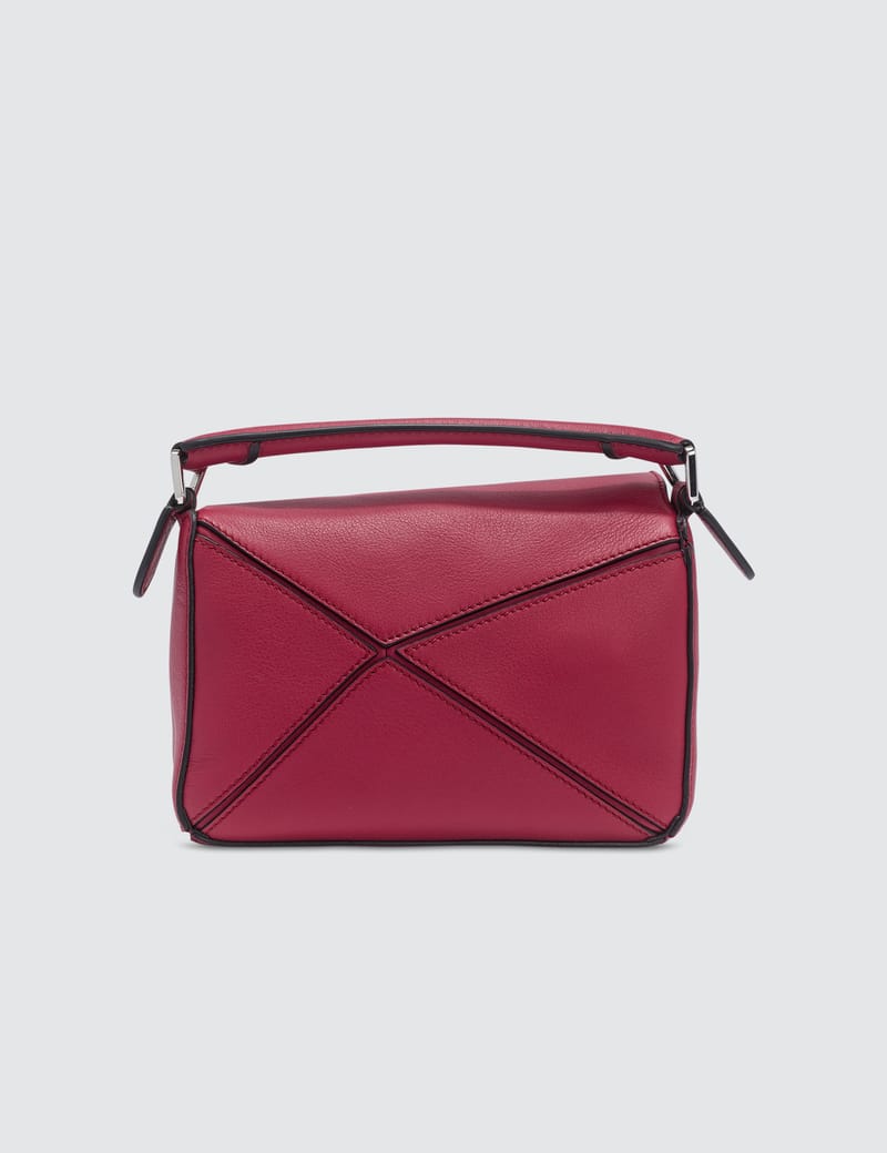 Loewe puzzle bag on sale raspberry