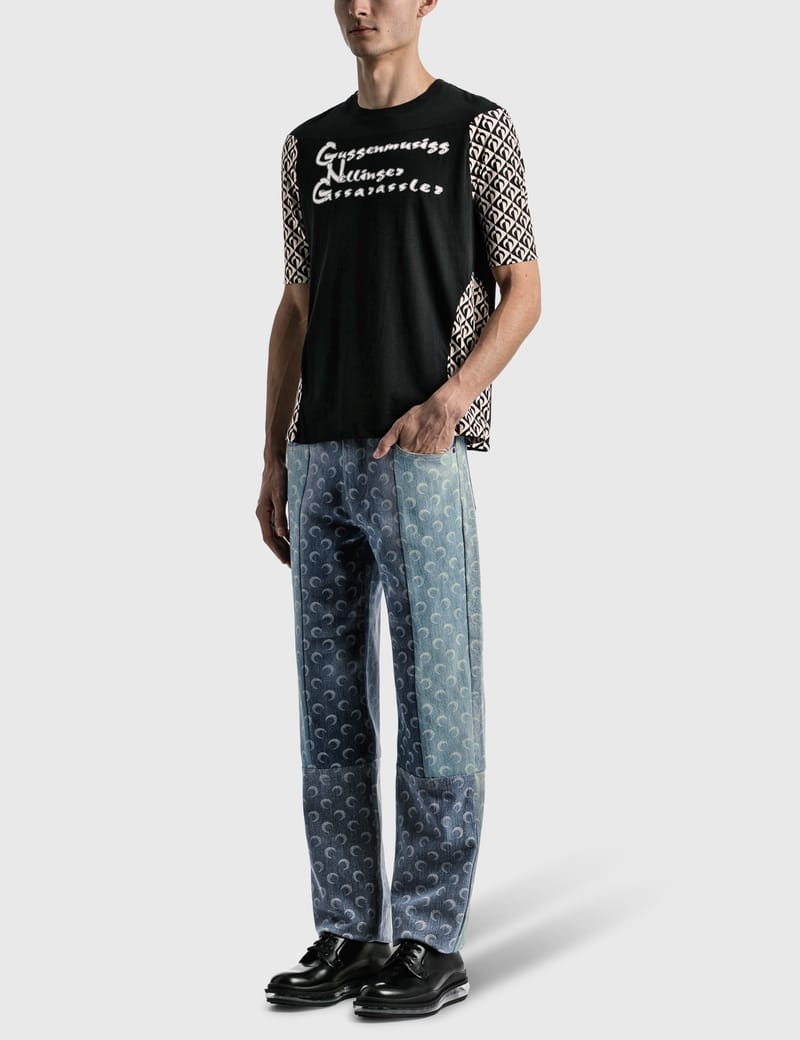 Marine Serre - Moon Denim Trousers | HBX